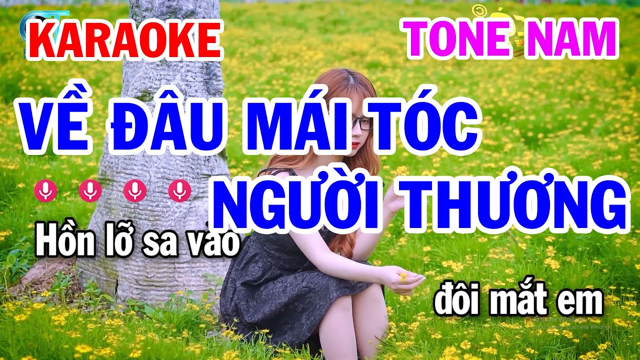 về đâu mái tóc người thương  Kho nhạc karaoke hay và cập nhật