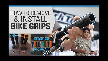 How To Replace Flat Handlebar Bicycle Grips
