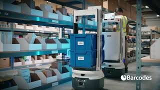 Autonomous Mobile Robot | FlexShelf Fulfillment from Zebra and Barcodes