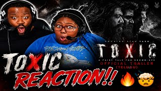 Toxic Trailer REACTION 🧑🏾‍💻‼️ | Rocking Star Yash | Geetu Mohandas