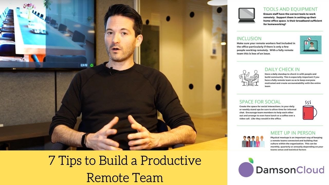 7 Tips to Build a Productive Remote Team - YouTube