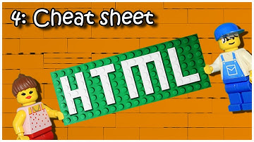 Learn HTML and CSS - 4: Cheat sheet