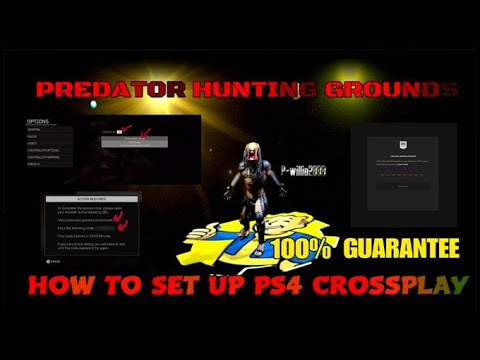 Predator Hunting Grounds | HOW TO SET UP CROSSPLAY | PS4 ONLY | 100% GUARANTEED | PRO TIP
