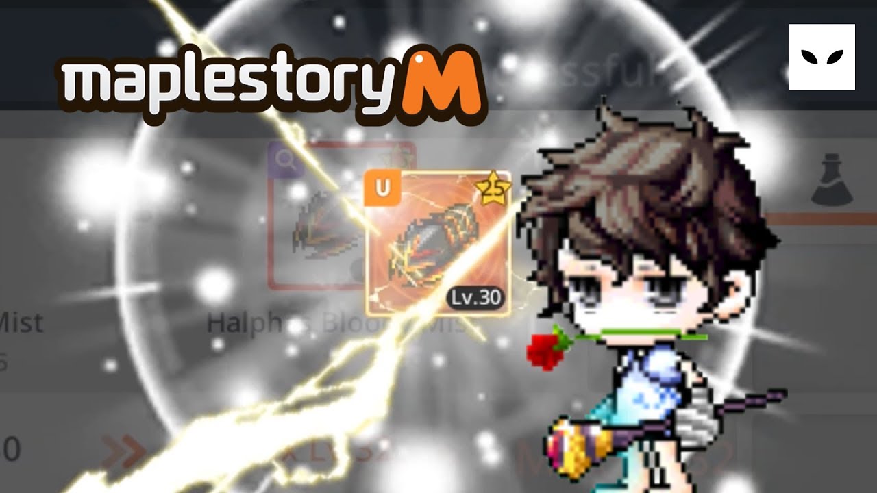 การ Exalt อาวุธ ครั้งที่ 2 และ 3! MapleStory M YouTube