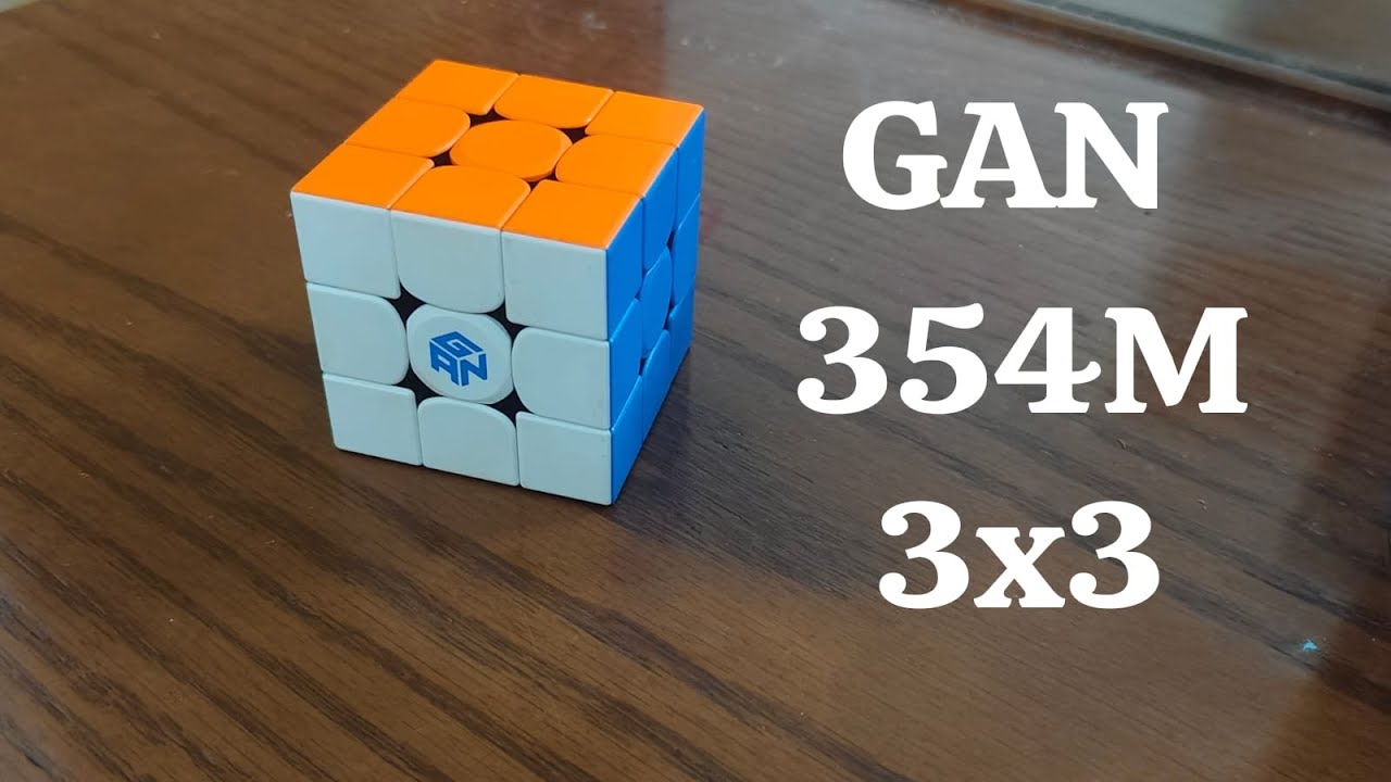 Unboxing a GAN 354M 3x3 Rubik's Cube | Gan Magnetic cube | Almost gone VERY WRONG | Real Stay
