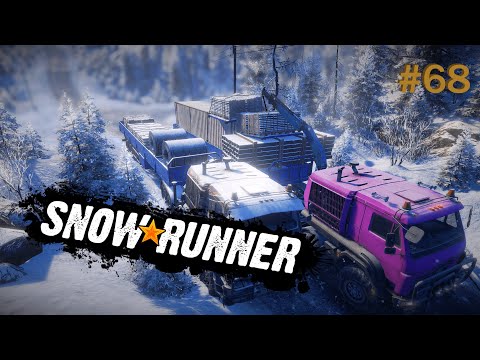 Видео: Полное прохождение SnowRunner co-op #68 | Амур