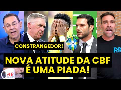 "EU NUNCA VI ISSO!!! É LAMENTÁVEL!!! A CBF e a SELEÇÃO BRASILEIRA..." NOVA ATITUDE PROVOCA DEBATE!