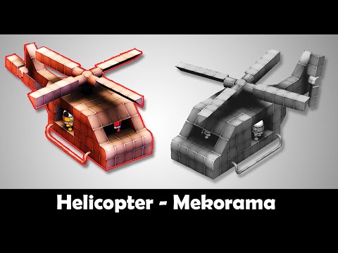 mekorama Helicopter | crazy Helicopter in Mekorama | Helicopter in mekorama