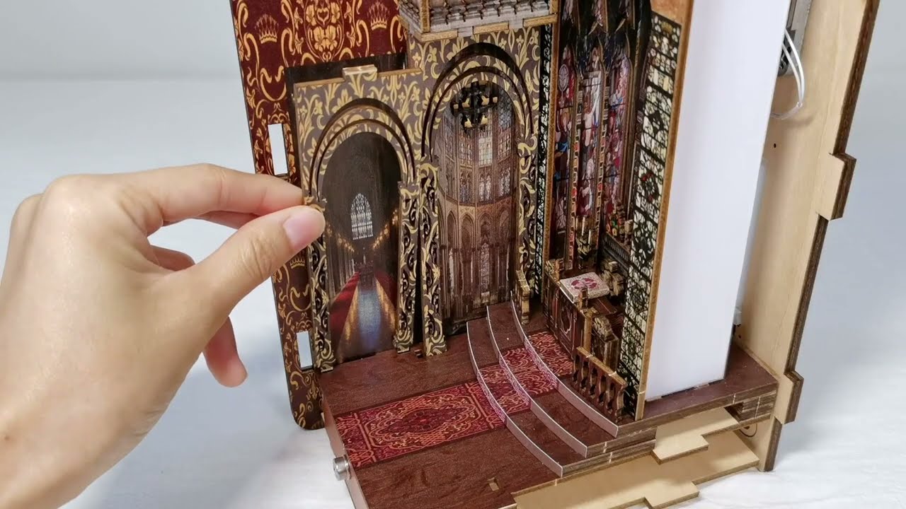 Covenant Church Book Nook Bookshelf Insert – Fifijoy