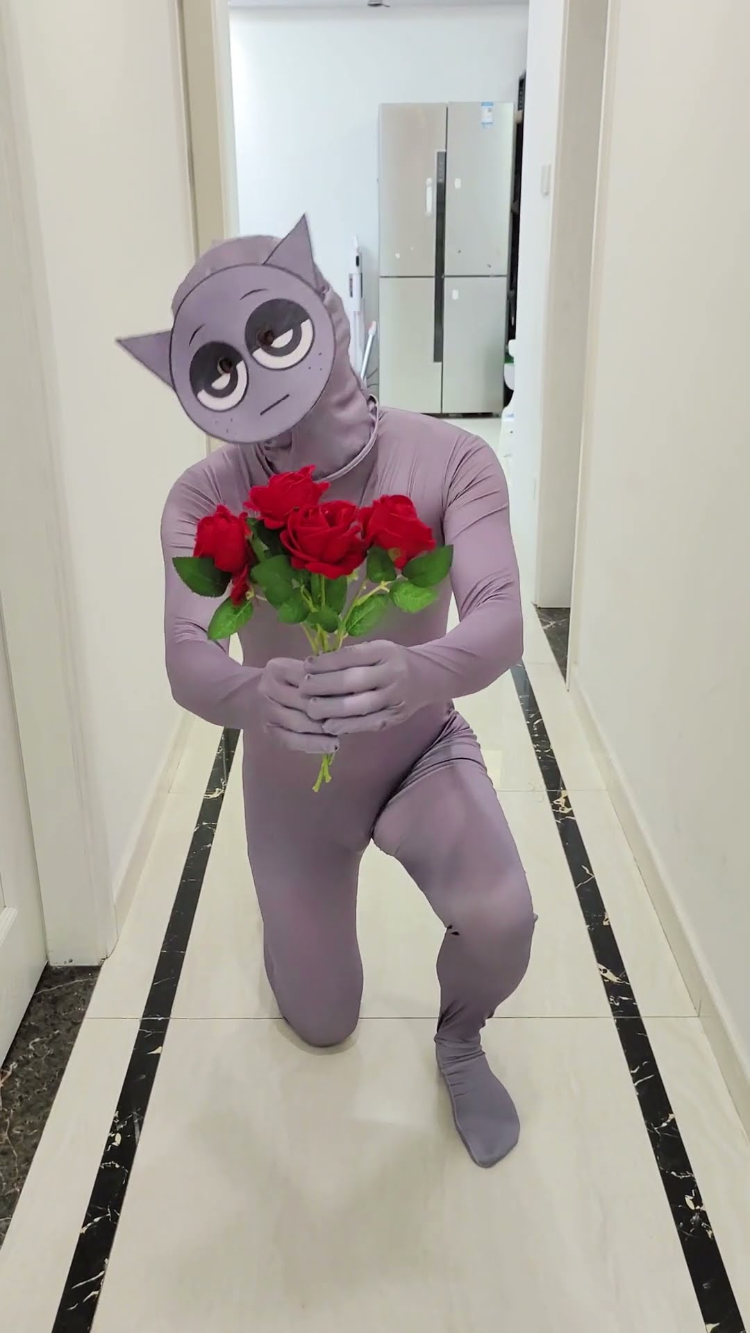 Gray actually loves Pinki