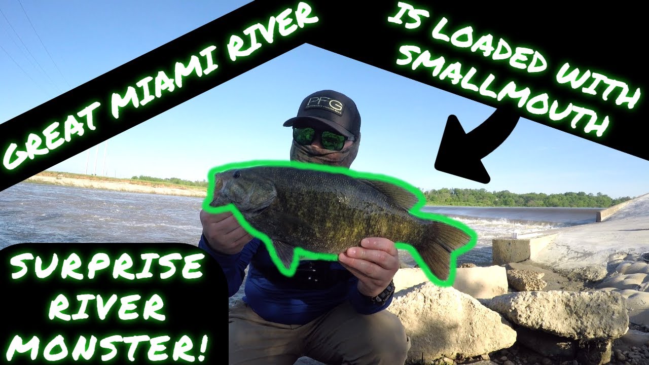 Great Miami River Smallmouth Bass Fishing---Ohio ...