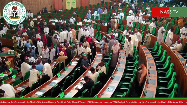 LIVE: 2026 Budget Presentation by the President C-in-C, H.E Bola Ahmed Tinubu (GCFR, GCON)