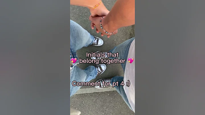 Initials that belong together 💖💖 pt. 3