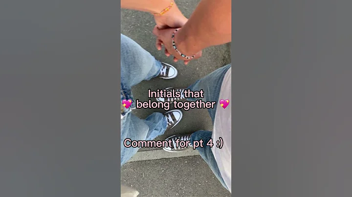 Initials that belong together 💖💖 pt. 3
