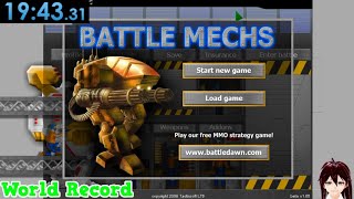 Battle Mechs Normal Difficulty Speedrun World Record - 19:43 screenshot 1