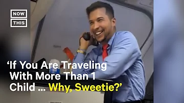 Flight Attendant Goes Viral With Sassy Safety Announcements