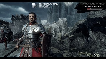 Ryse: Son of Rome 8K - Titan XP SLI 8K gameplay 8k(Titan X Pascal SLI)