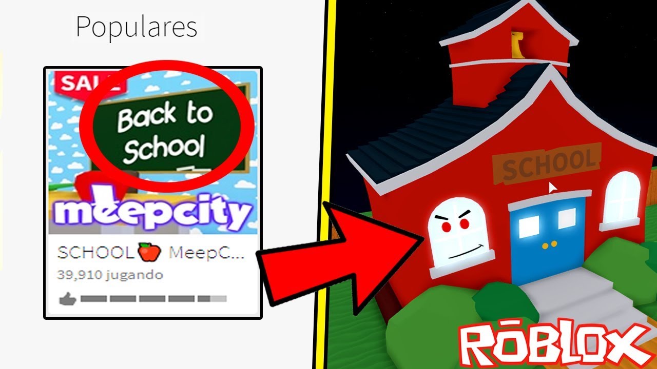 No Juegues En La Escuela De Meep City Roblox -