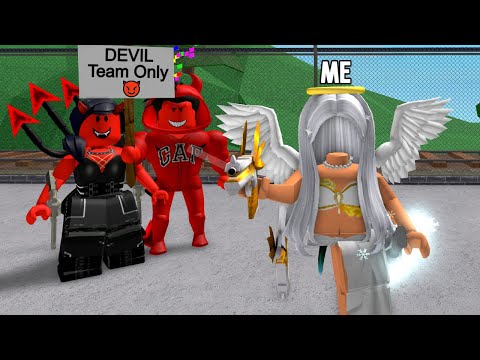 I Found DEVIL Teamers, So I GO UNDERCOVER as a ANGEL..(Murder Mystery 2)