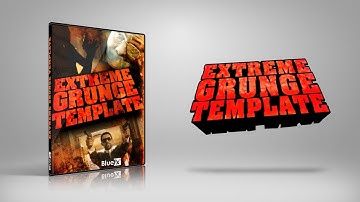 Grunge Movie Trailer After Effects Template