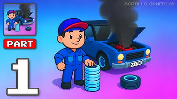 Car Fix - Gameplay Walkthrough Part 1 - Garage Repair Pro (iOS, Android)