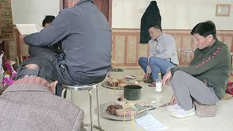 lễ cấp sắc đặt tên cho con theo phong tục truyền thống của người dao thanh y, khe cảy, Lạng Sơn ,p1