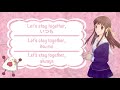 Fruits Basket 2001 Opening (For Fruits Basket) Full Version Lyrics (Kanji/Romaji/English)