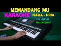 MEMANDANGMU - Ikke Nurjanah | KARAOKE Nada Pria, HD