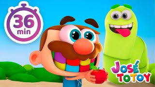 Stories for kids - 36 Minutes Jose Comelon Stories!!! Learning soft skills - Full Episodes