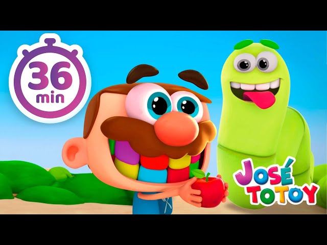 Stories for kids - 36 Minutes Jose Comelon Stories!!! Learning soft skills - Full Episodes class=