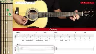 Who Says Guitar Cover John Mayer 🎸|Tabs   Chords|
