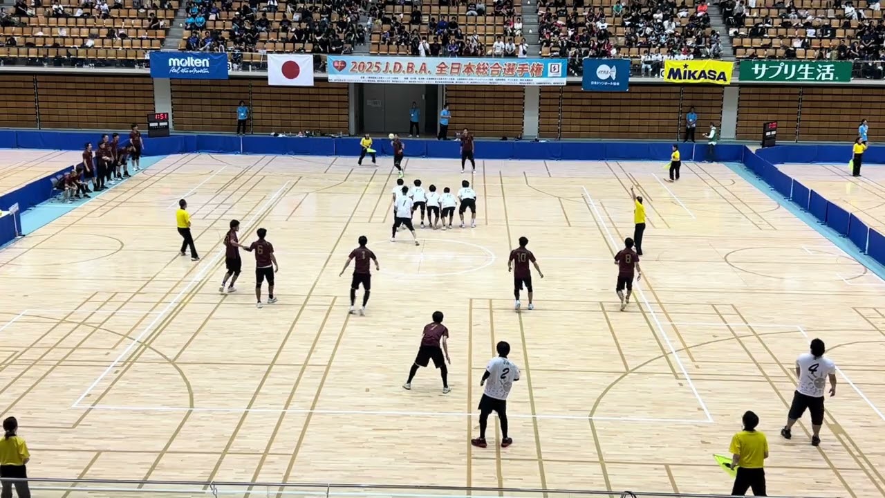 2025全日本選手権 準決勝set2 くらわんか対FALCON PAPAS