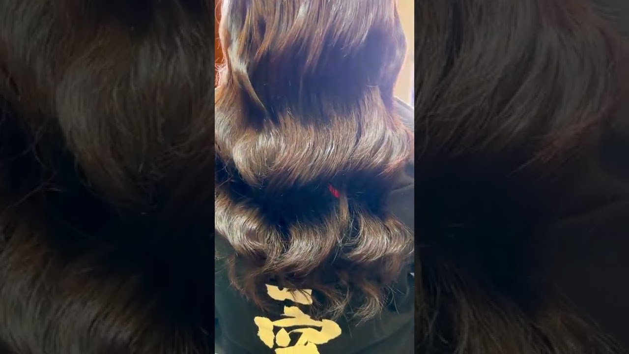 Beautiful human hair 