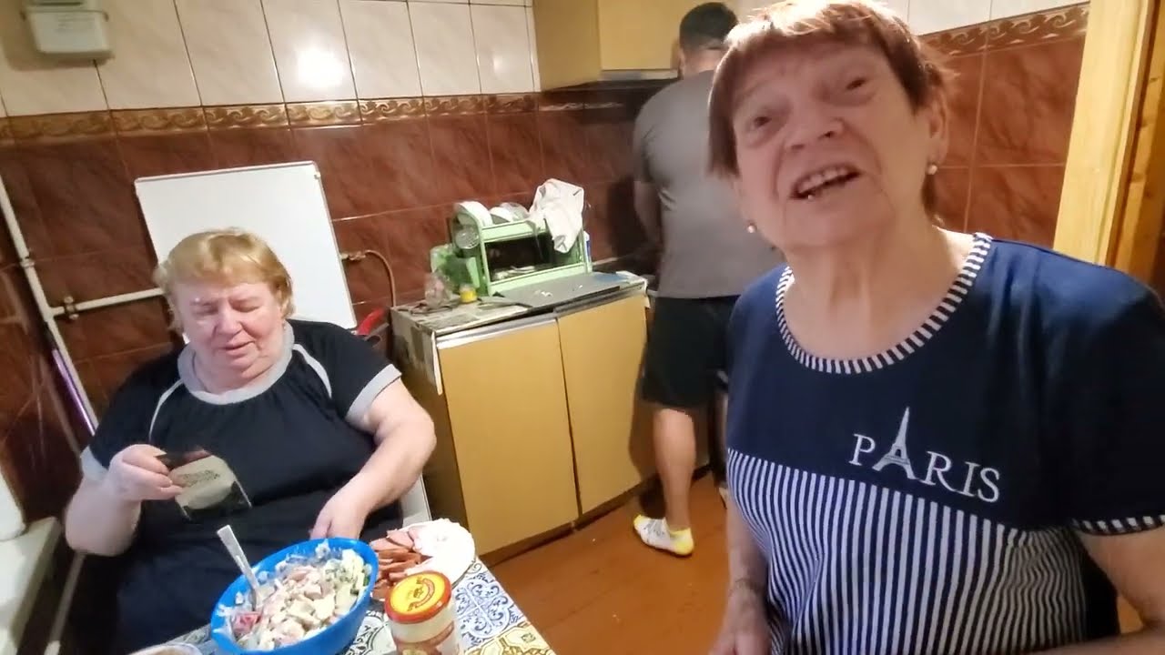 Ночной жор ! Приехали из Карпат ! Самвел обижает Надежду