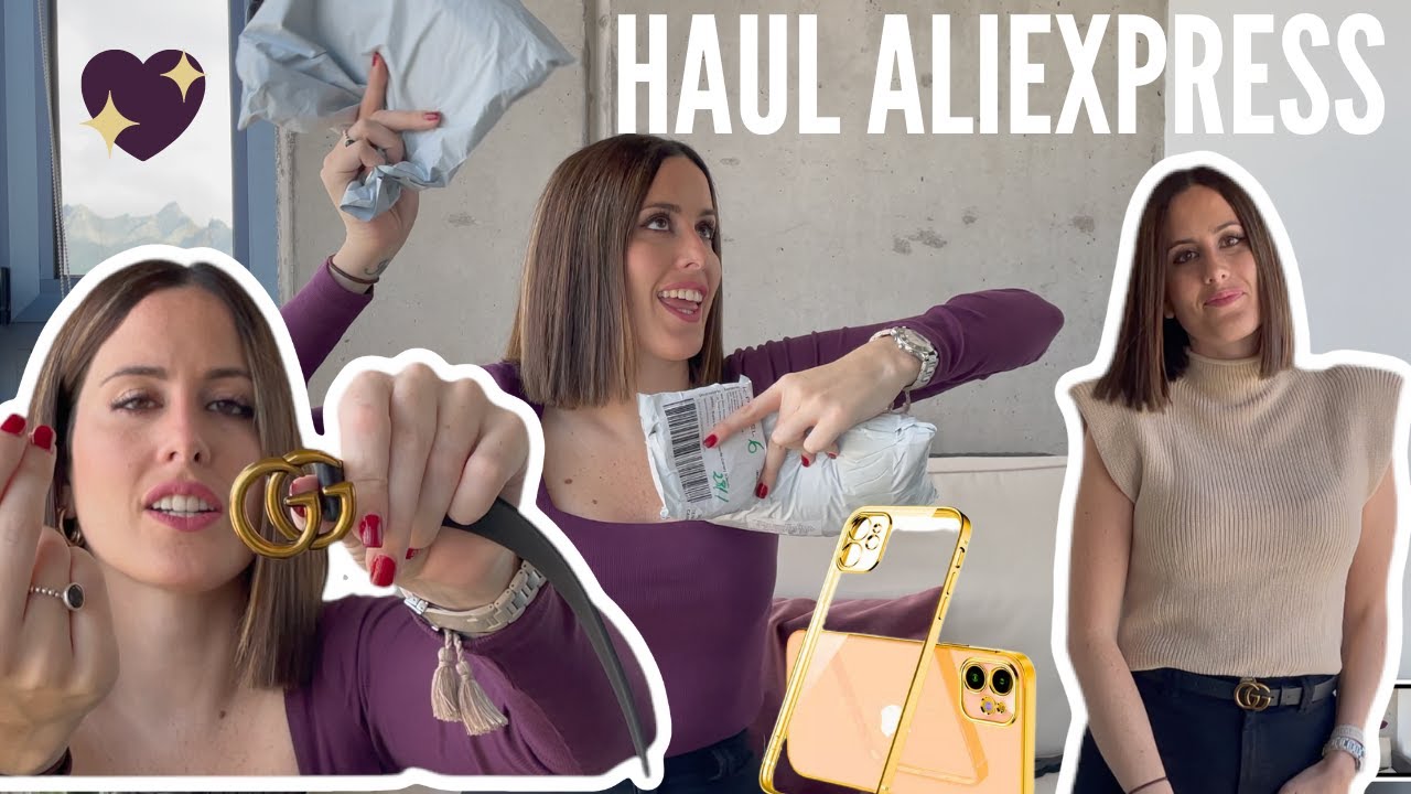 UNBOXING ALIEXPRESS HAUL! Clones ZARA, clon Gucci, funda iphone,  y MAS!