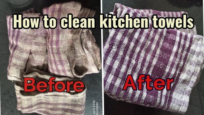 Kitchen Towel Maintenance & Cleaning Beginner's guide 