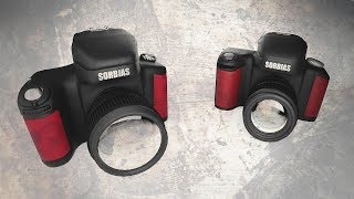 Blender 2.8 tutorial: Simple DSLR Camera screenshot 5