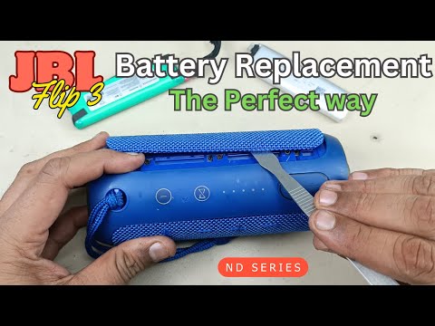 JBL Flip 3 Battery Replacement | right way | how to   disassemble JBL Speaker