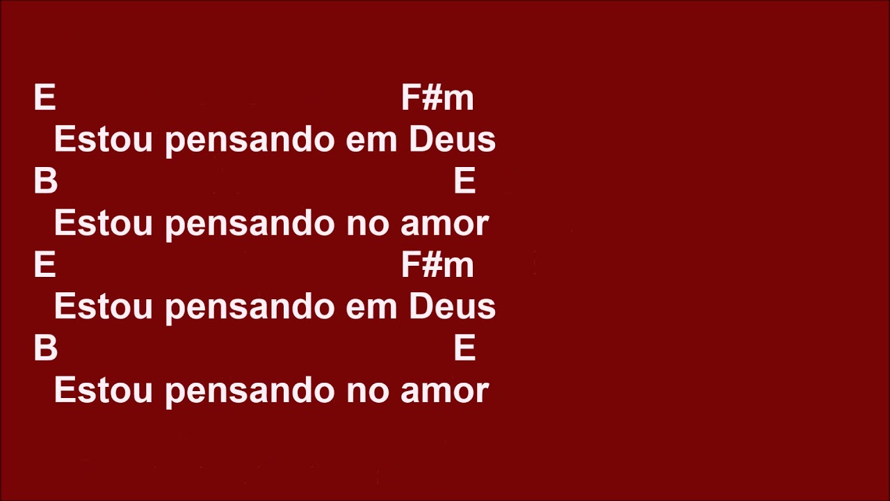 Download [FINAL] ESTOU PENSANDO EM DEUS MP3