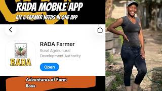 HOW TO REGISTER FOR THE RADA FARMERS APP #rada #jamaicanfarmer #technology #farmlife #agriculture screenshot 2