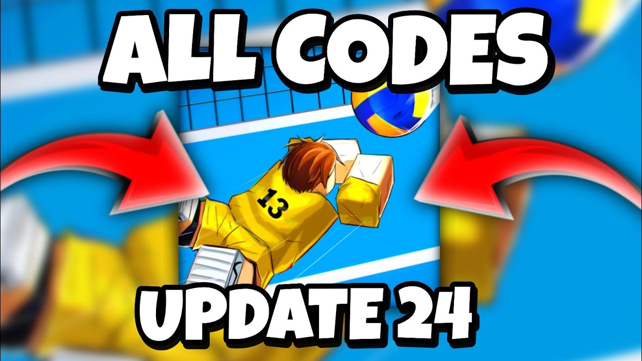 ALL UPDATE 24 CODES FOR VOLLEYBALL LEGENDS! ROBLOX VOLLEYBALL LEGENDS ...