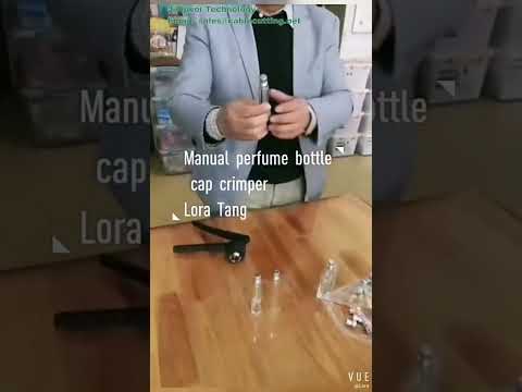Hand-Operated Sprayer Seal Crimping Tool for Perfume Pumps and Bottles