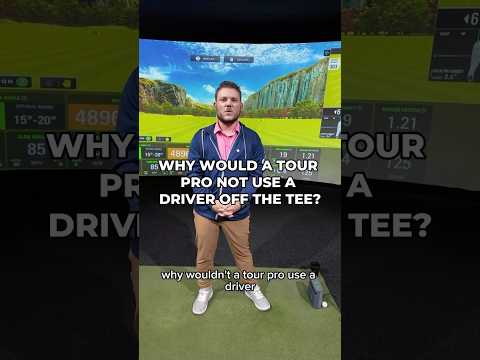 Why would a Tour pro not hit driver off the tee? 👀