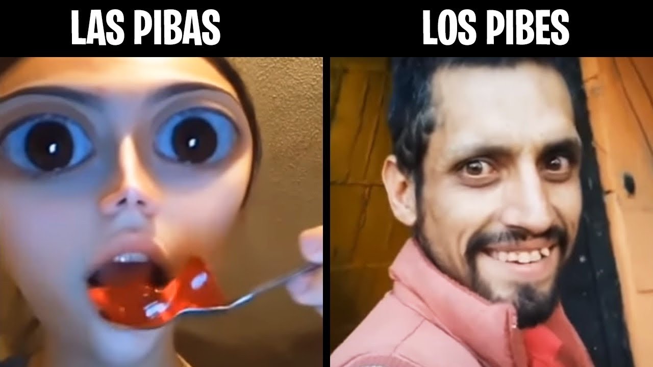 LAS PIBAS vs LOS PIBES 👁👄👁