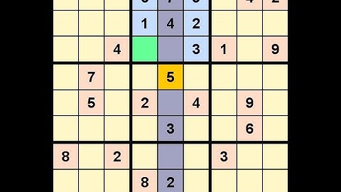 How to Solve Globe and Mail Sudoku Five Star February 26, 2022