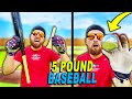 How Far Can I Hit A 5 Pound Metal Baseball? (BROKEN BAT)