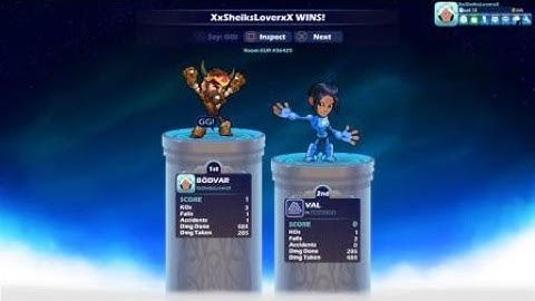 Brawlhalla 1v1 strikeout