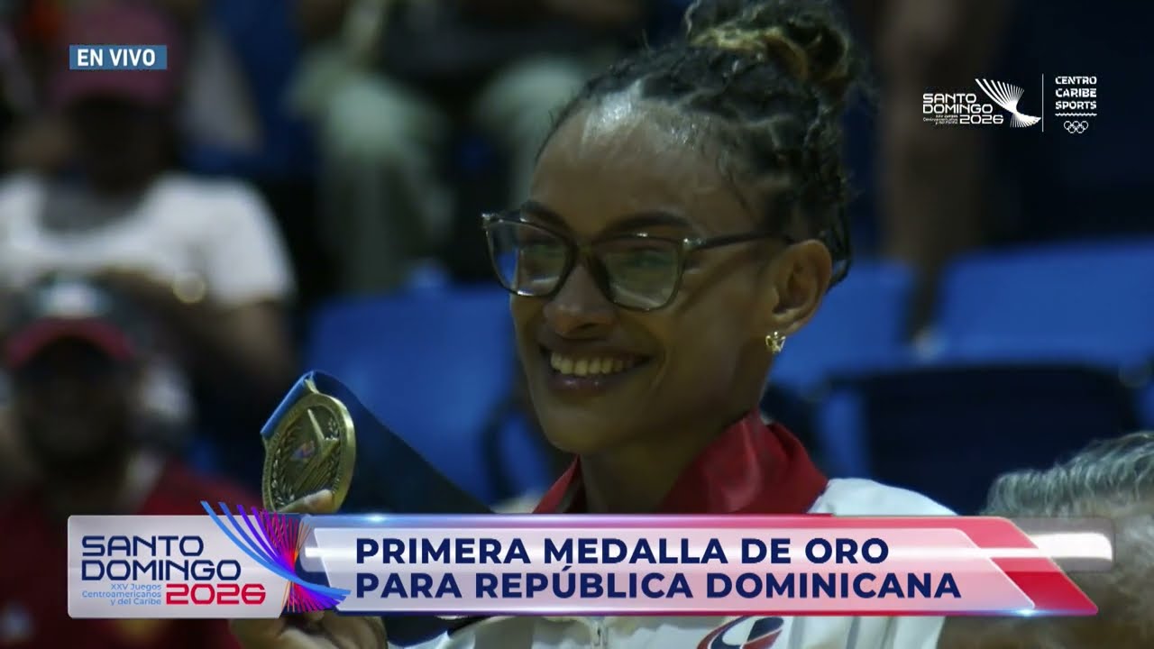 🥇 Premiación | El oro de Ana Rosa: emoción, medalla e himno dominicano en lo más alto
