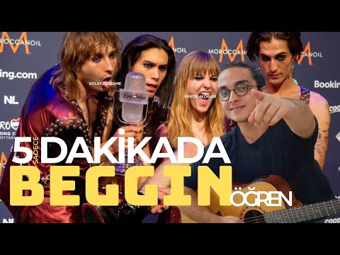 SADECE 5 DK'DA GİTARLA BEGGİN' ÇALMAK!