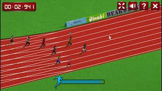 My personal best 100 meters race on Crazy games